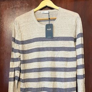 Men’s Tuscan Stripe Crew Sweater